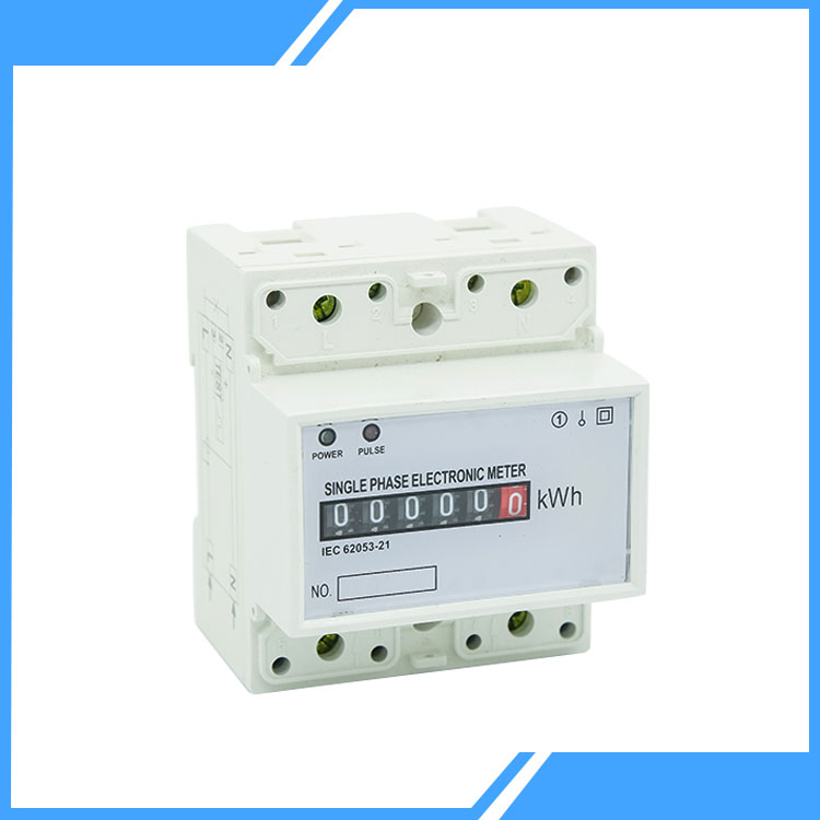 Din Rail Tipo Bidirecional Medidor de Energia